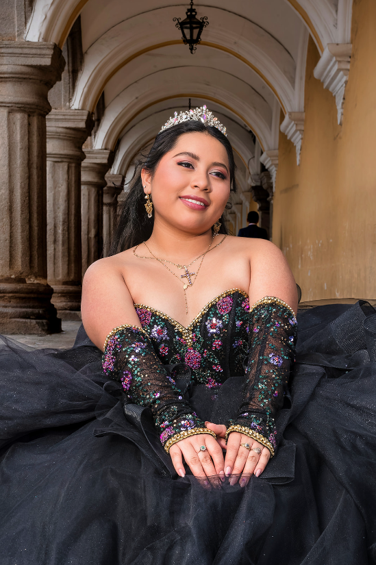 Alejandra en sesión fotográfica
